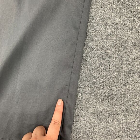 Nike Golf Pants Mens 34 Gray Flat Front Dri Fit Tech Sweat Wicking Stretch Chino - Picture 3 of 14